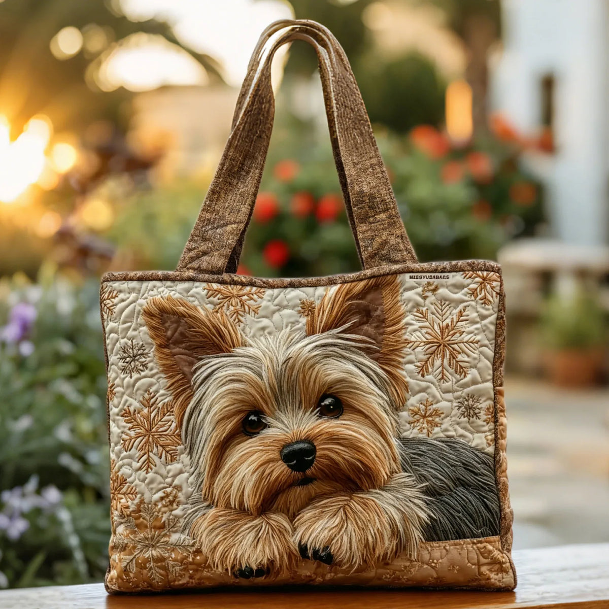 Hantväska - Gullig Yorkshire Terrier